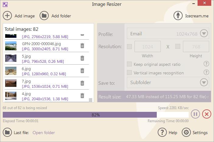 Icecream,Image Resizer,图片大小修改