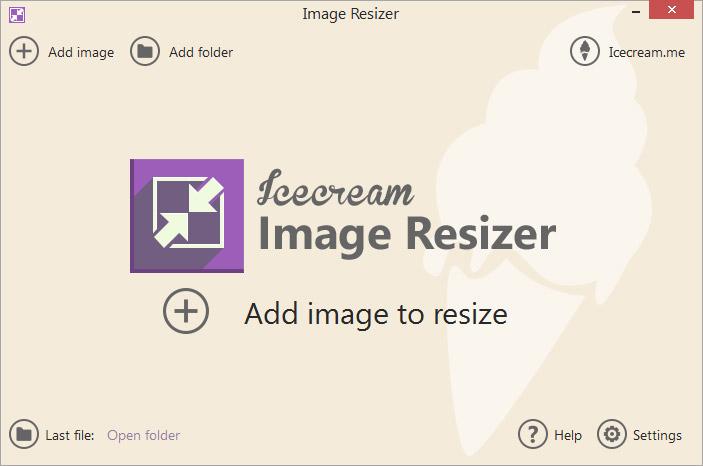 Icecream,Image Resizer,图片大小修改