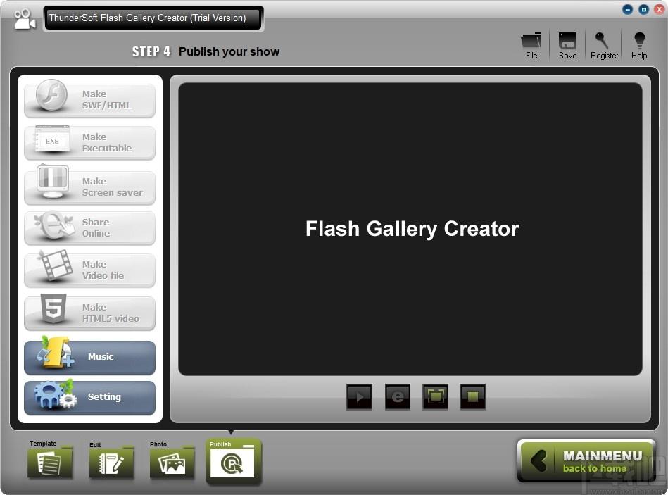ThunderSoft Flash Gallery Creator下载,照片库软件,图像管理