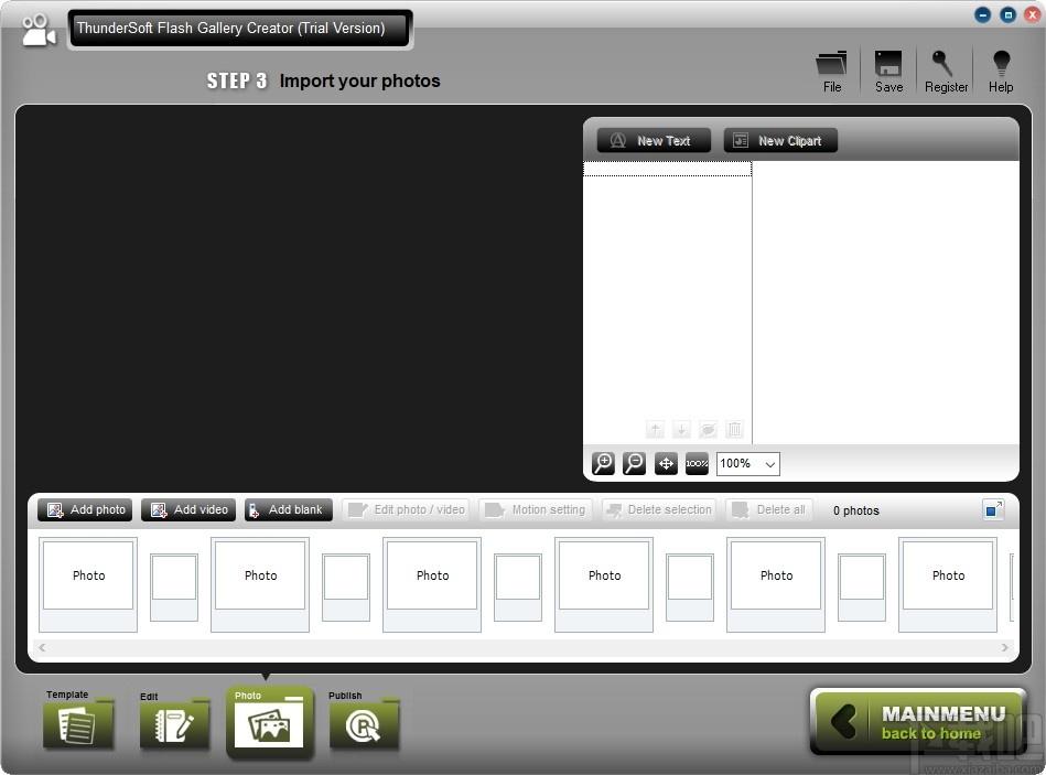 ThunderSoft Flash Gallery Creator下载,照片库软件,图像管理
